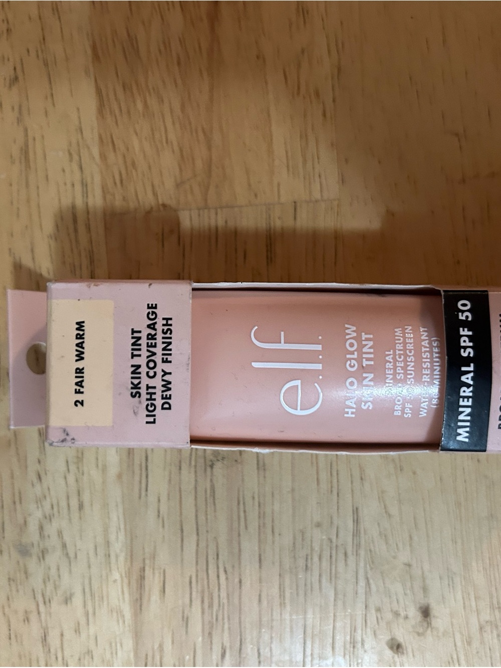 e.l.f. Halo Glow Skin Tint SPF 50 - Fair Warm (2)